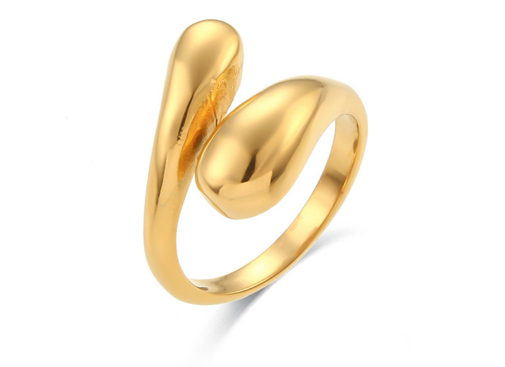 Munira Ring- 18K Gold Plated