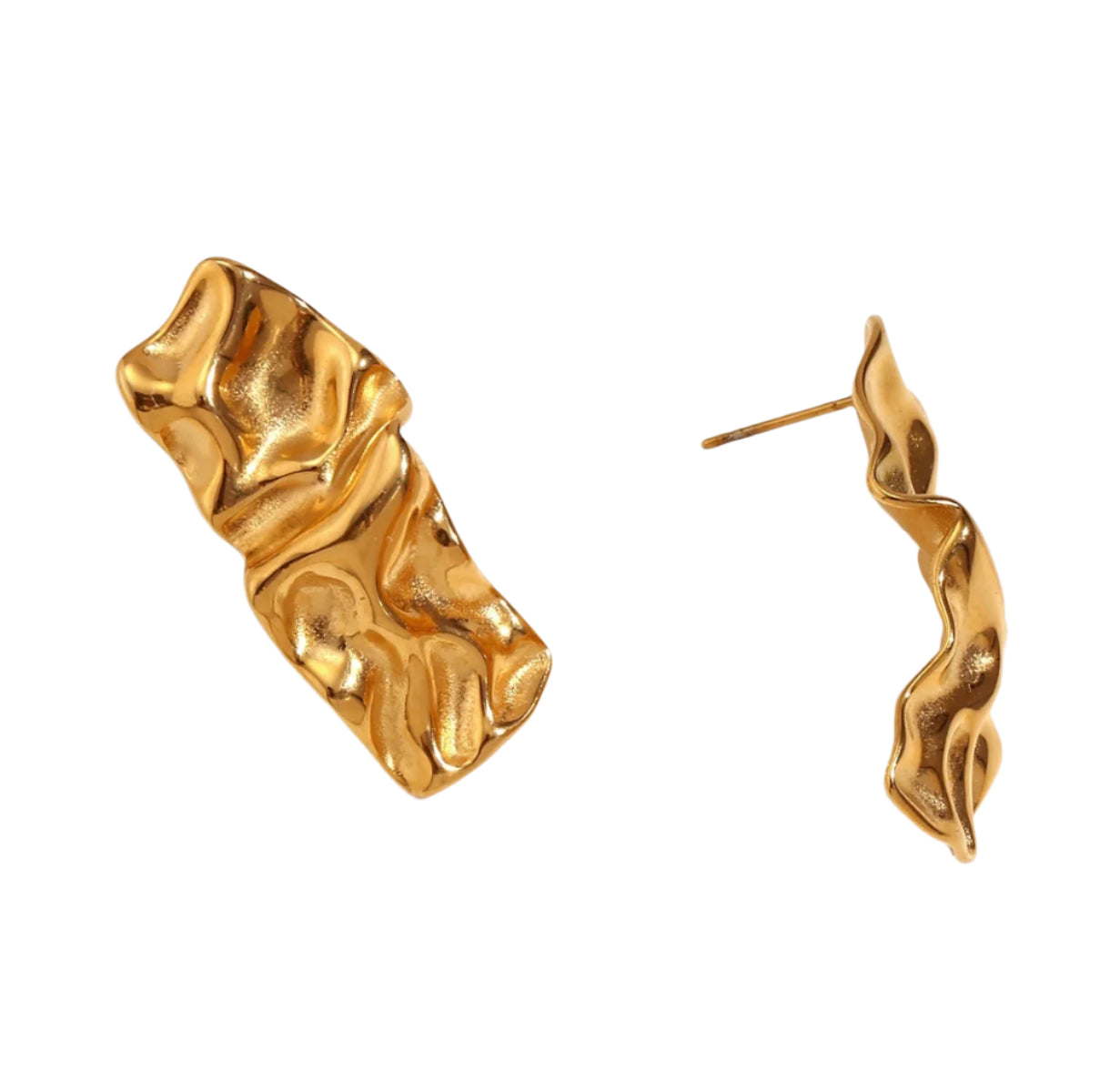 Aasha Earrings - 18K Gold Plated