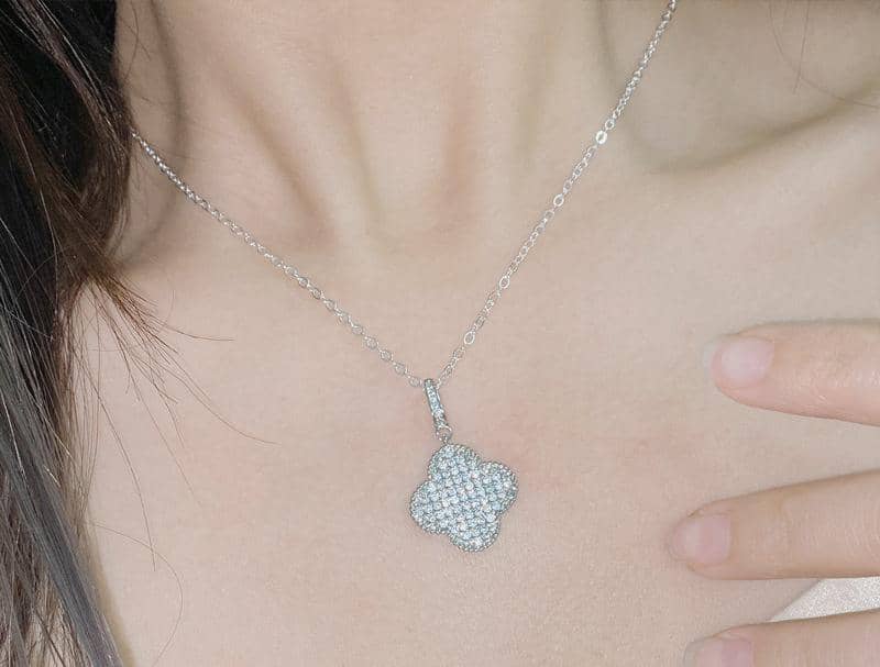 Bold Silver Van Cleef Set - Stainless Steel