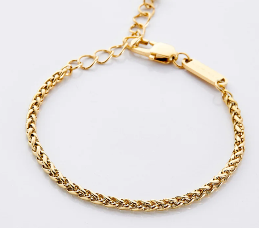 Naima Wheat Chain Set | Kids Girls 18K Gold Plated
