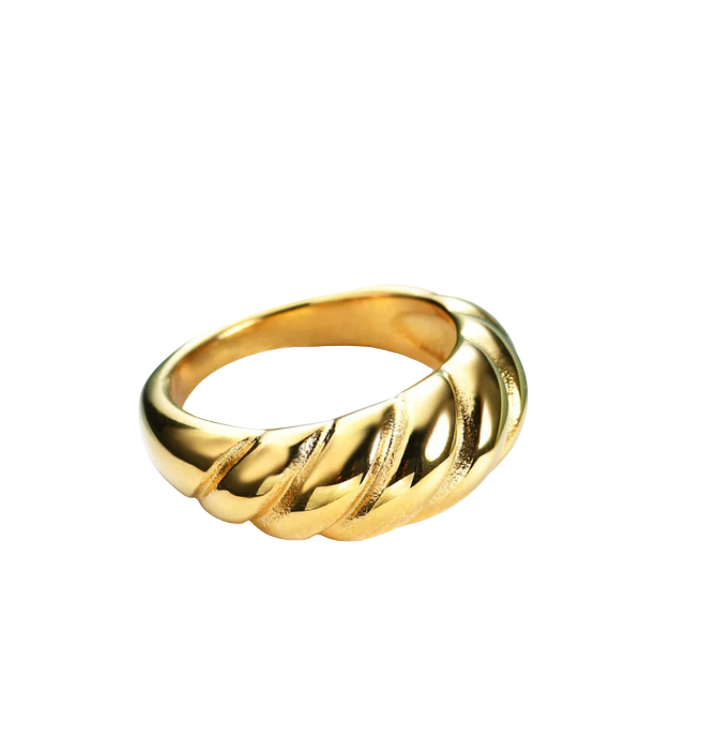 Ikram Ring- 18K Gold Plated