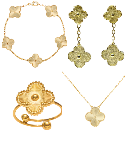 Gold Ubax Van Cleef Set 2.0 - 18K Gold Plated