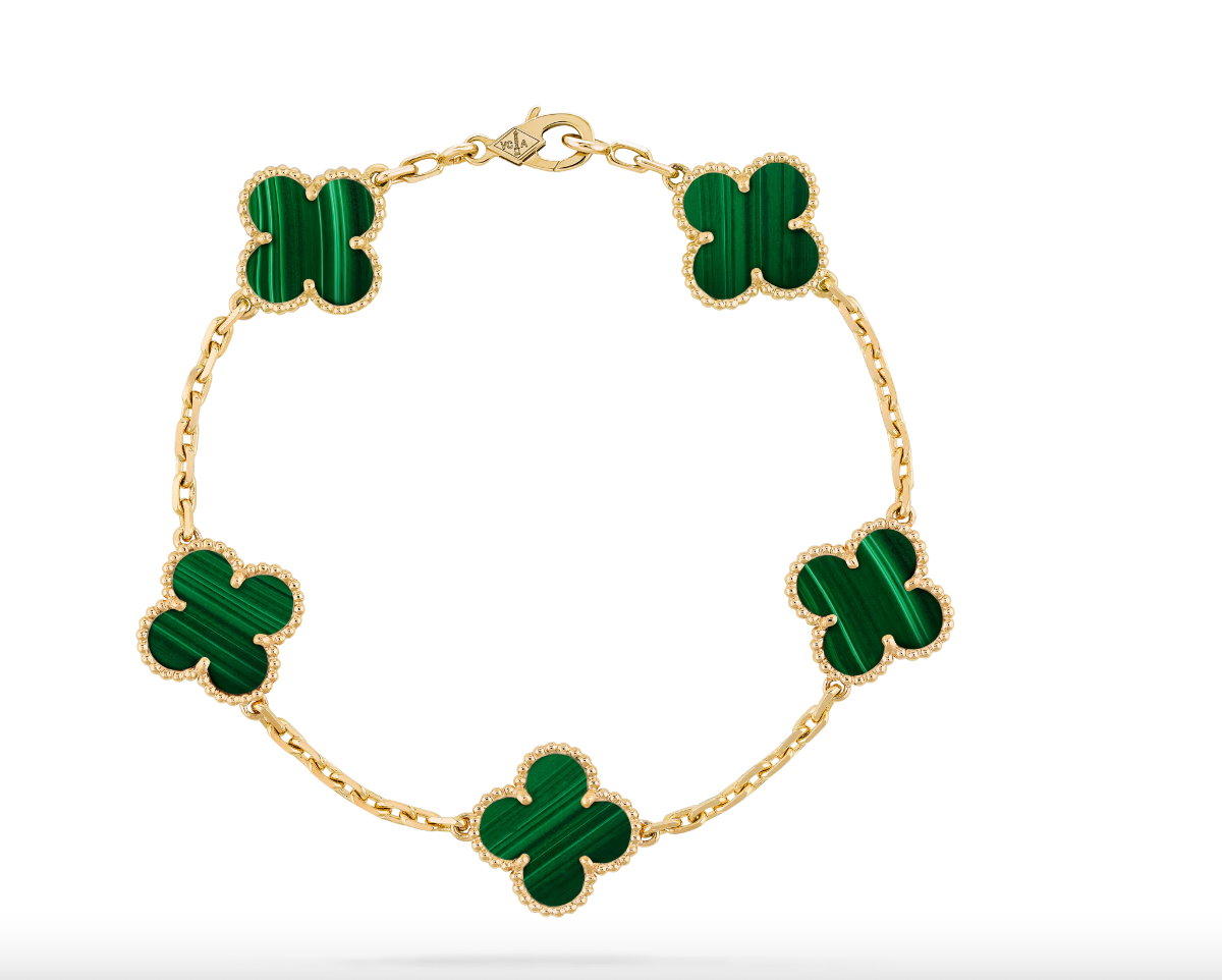 Green Ubax Van Cleef Set 2.0 - 18K Gold Plated