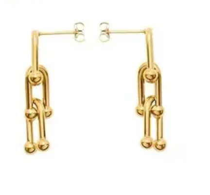 Abeer Earrings - 18K Gold Plated