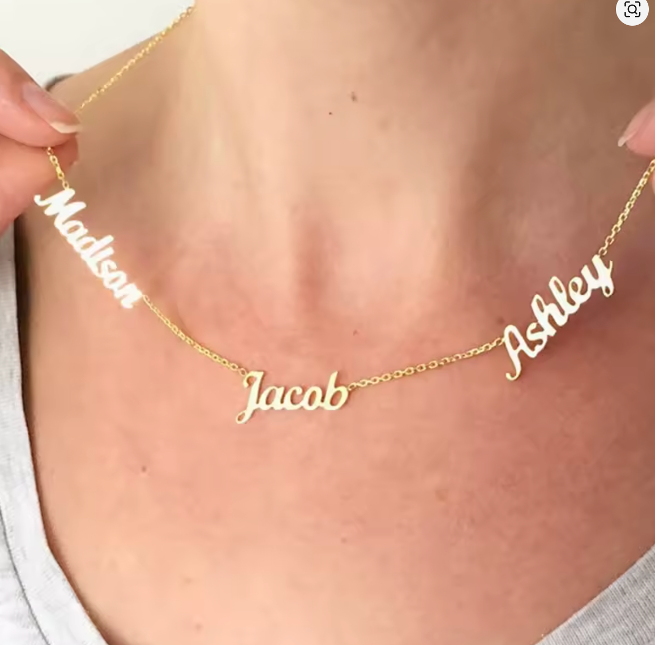 18k Gold plated Personalized Name Necklaces