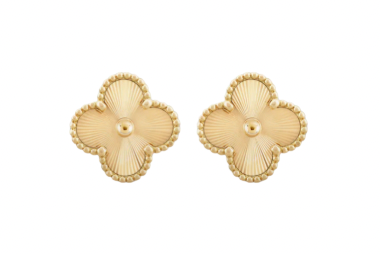 Gold Ubax Van Cleef Earrings - 18K Gold Plated