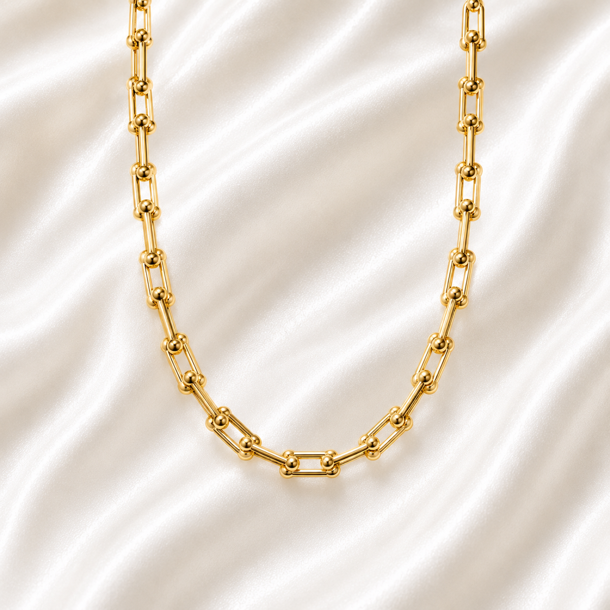 Abeer Necklace - 18K Gold Plated