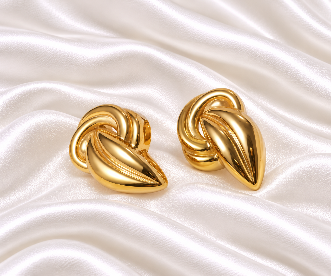 Ifrah Earrings - 18K Gold Plated