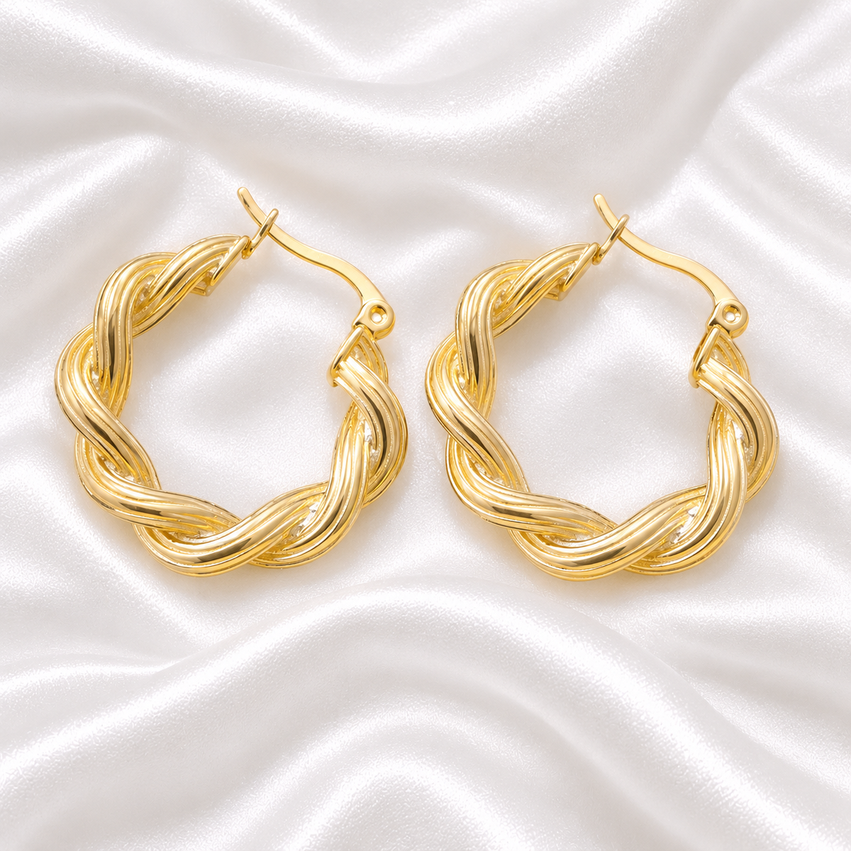 Zahra earrings - 18k Gold Plated