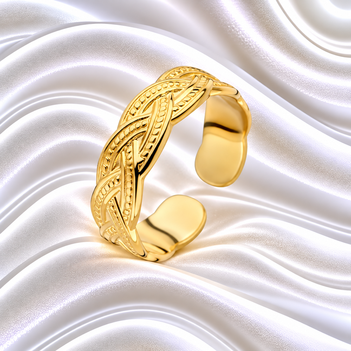 Rahma Ring - 18k Gold Plated