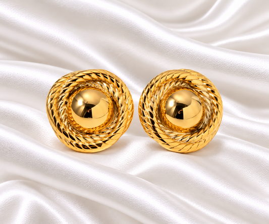 Amburo Earrings - 18K Gold Plated