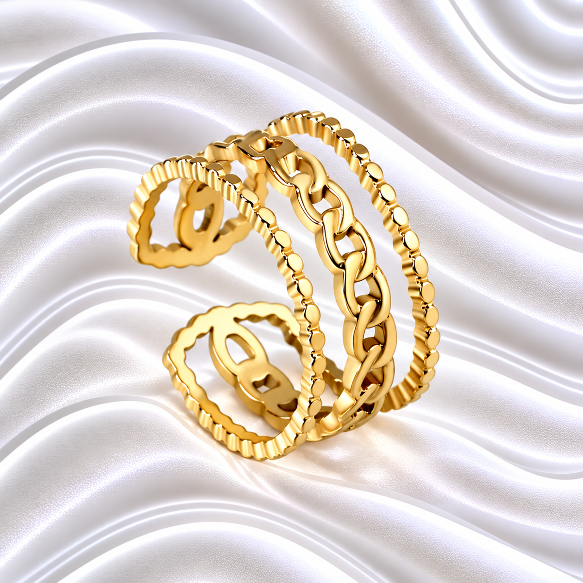 Haweeyo Ring - 18k Gold Plated