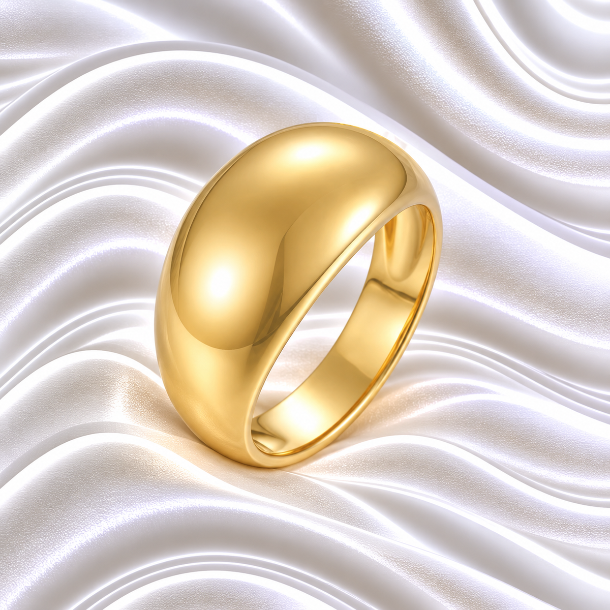 Saredo Ring - 18k Gold Plated