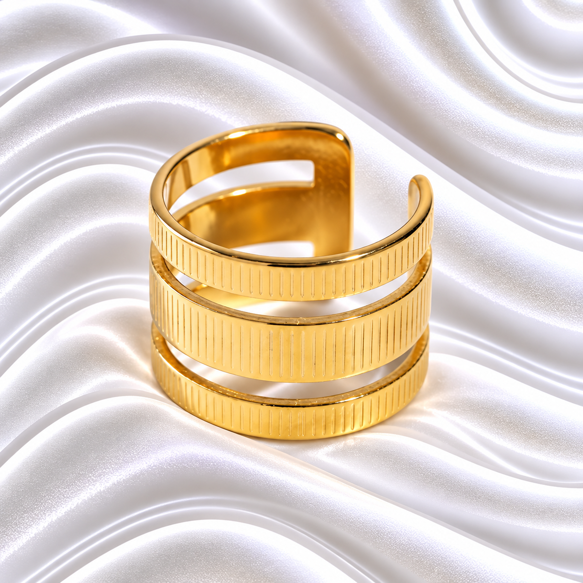 Nasreen Ring - 18k Gold Plated