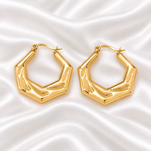 Marian Earrings - 18k Gold Plated
