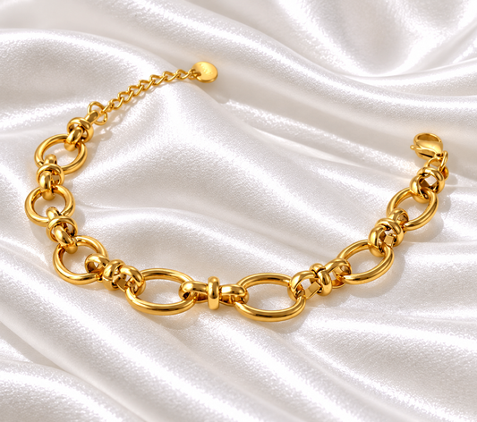 Soumia Bracelet - 18K Gold Plated