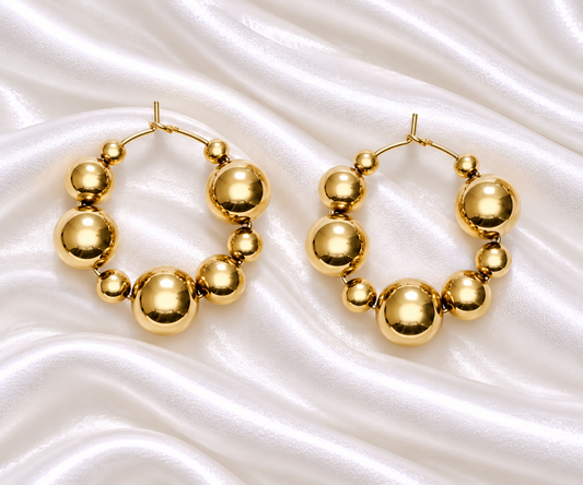 Marwo Earrings - 18K Gold Plated