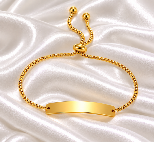 Kids Chain | 18k Gold plated Personalized Name Bracelets