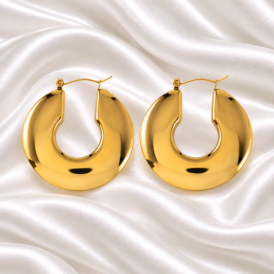 Abla Earrings - 18K Gold Plated