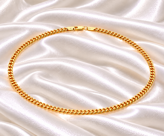 Nema Curb Bracelet - 18k Gold Plated