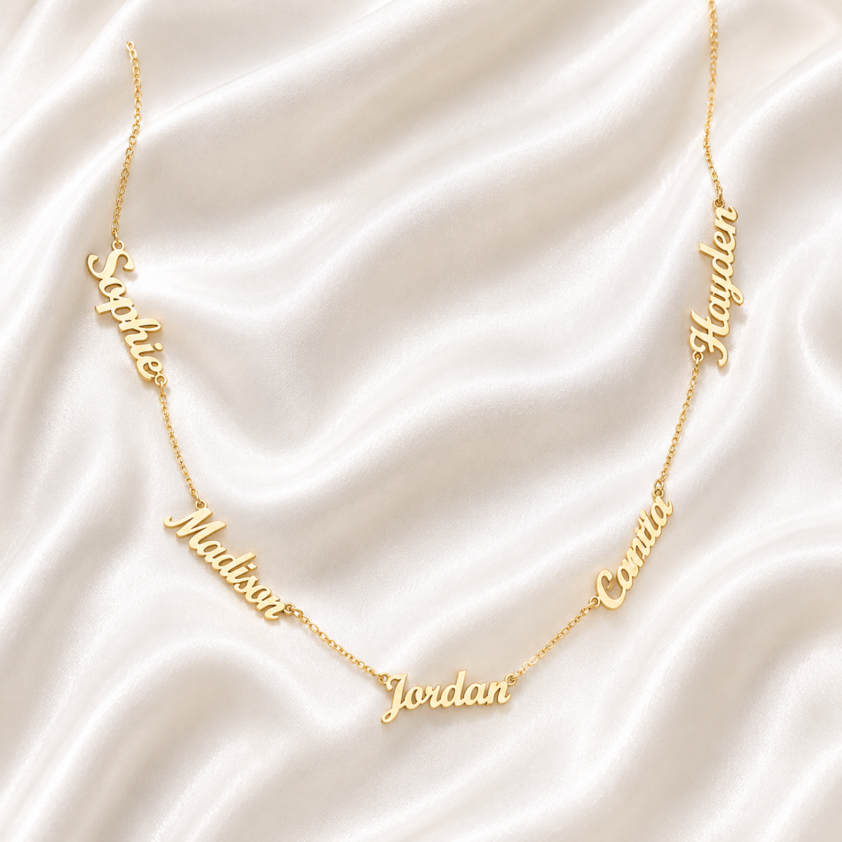 18k Gold plated Personalized Name Necklaces