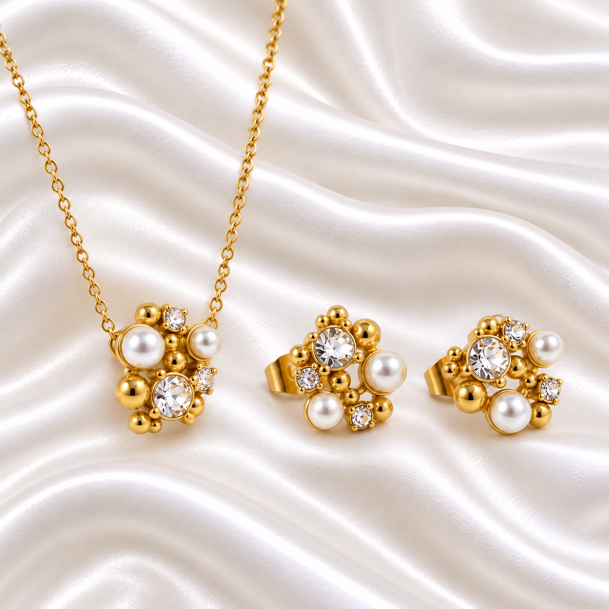 Ameerah Set - 18K Gold Plated