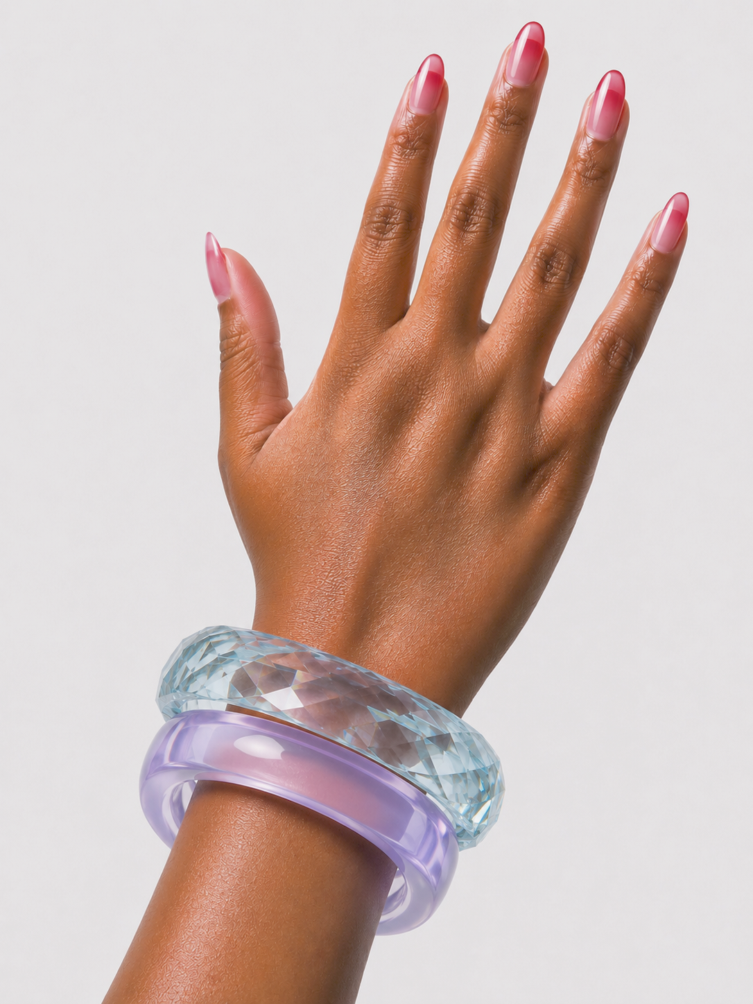 Hillaac Crystal Blue Bangle