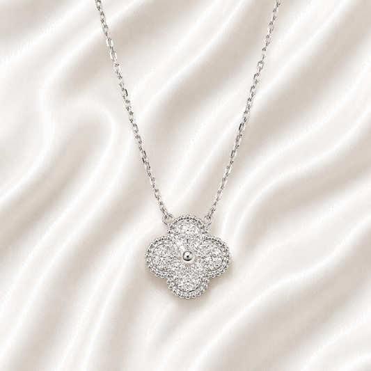 Silver Ubax Necklace - 18K Gold Plated