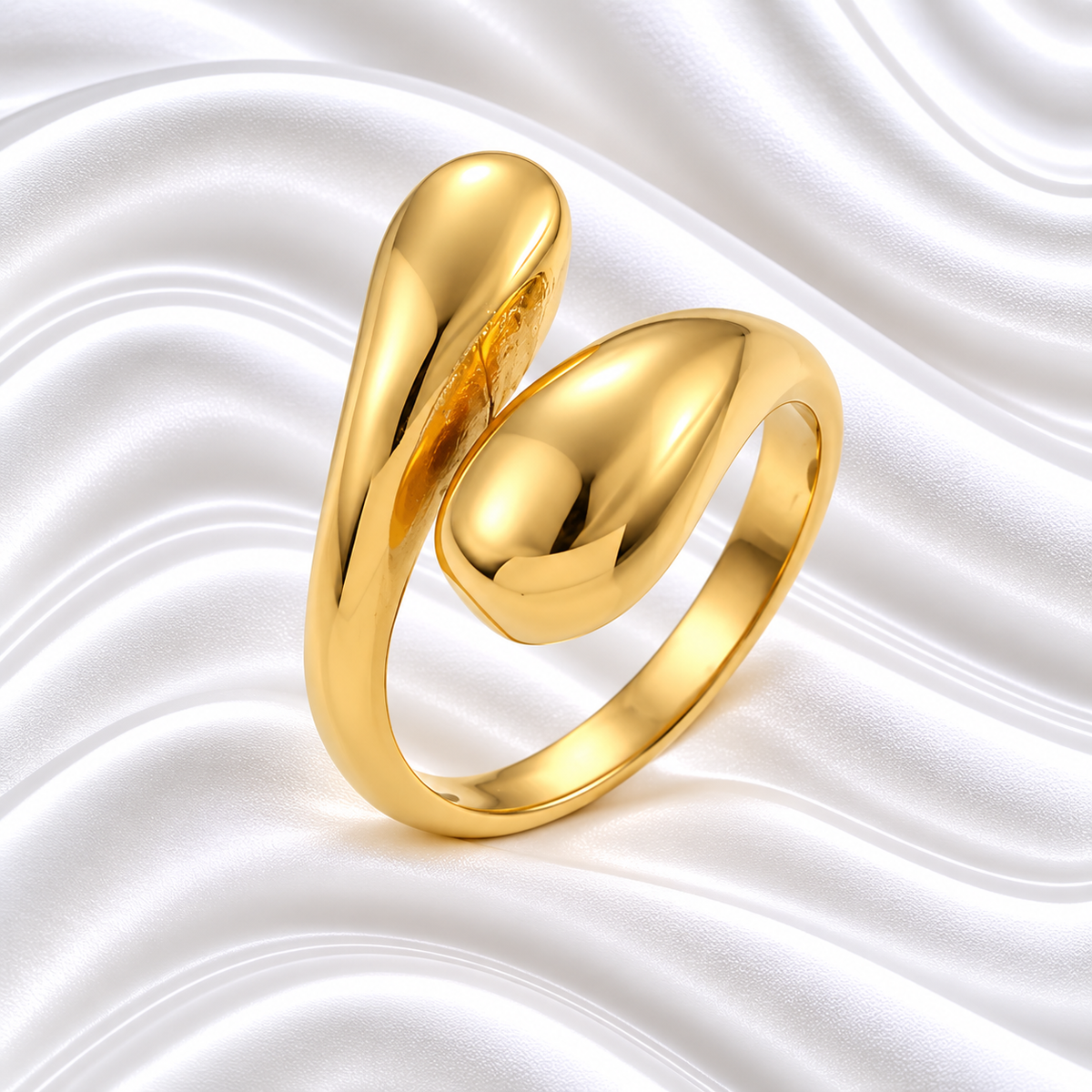 Munira Ring- 18K Gold Plated