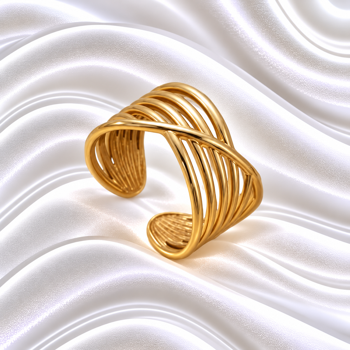 Najah Ring - 18k Gold Plated