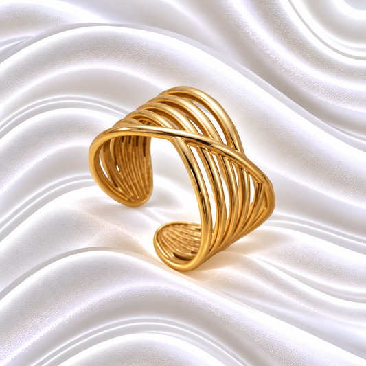 Najah Ring - 18k Gold Plated