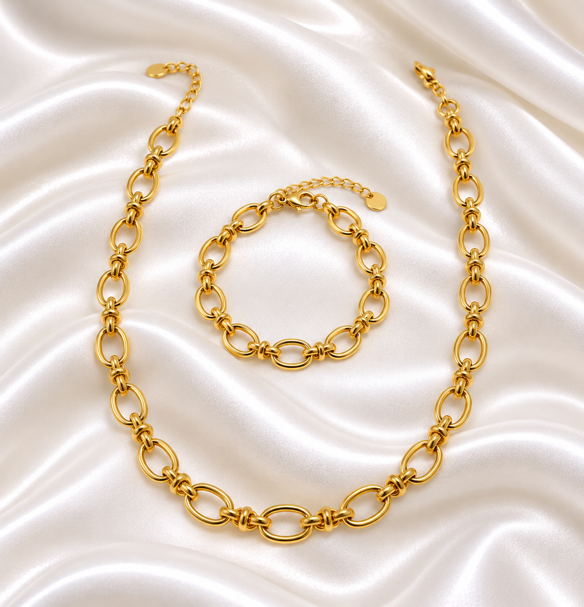 Soumia Set - 18K Gold Plated