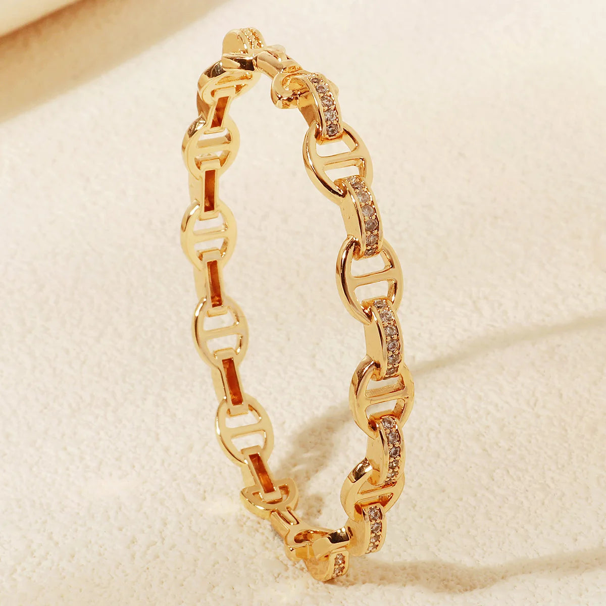 Habibo Bangle - 18K Gold Plated