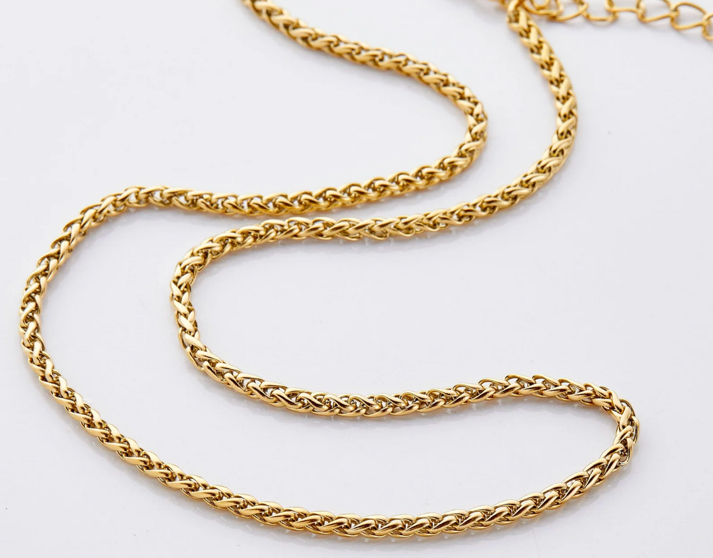 Naima Wheat Chain Set | Kids Girls 18K Gold Plated
