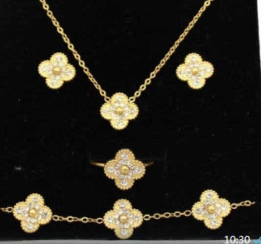 Gold Ubax Set 3.0  - 18K Gold Plated