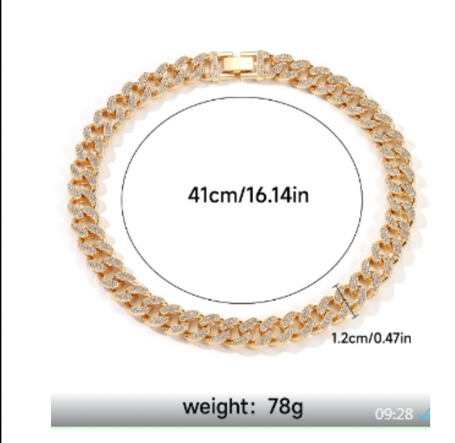 Hamda Necklace - 18K Gold Plated