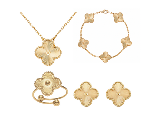 Gold Ubax Van Cleef Set - Stainless Steel