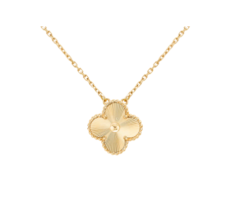 Gold Ubax Van Cleef Necklace - 18K Gold Plated