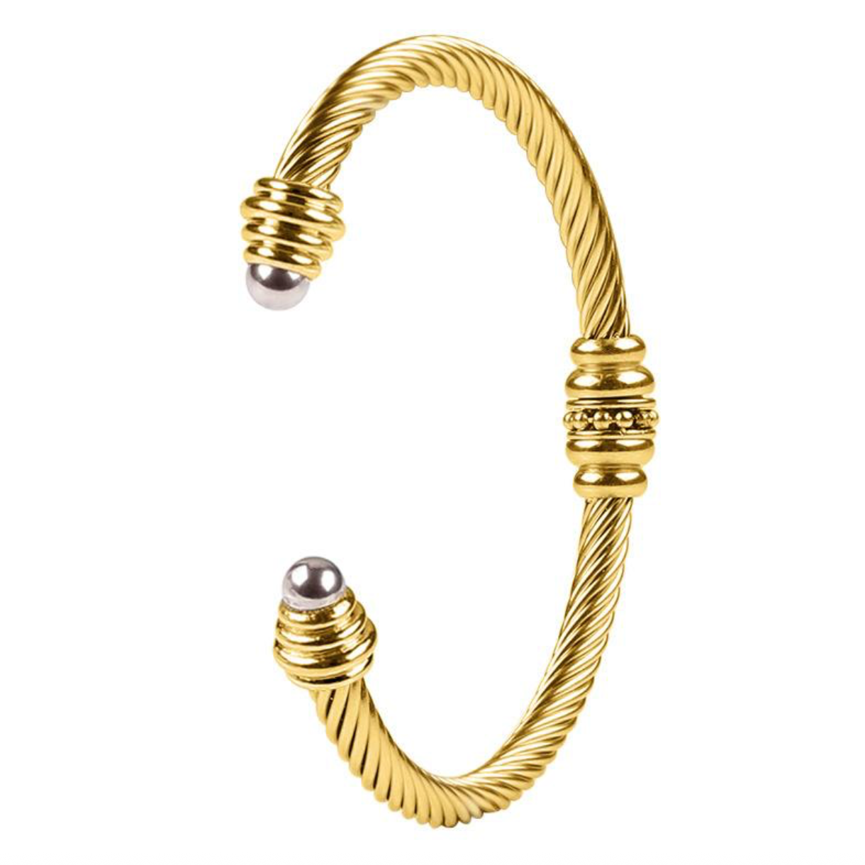 Khadija Cuff - 18K Gold Plated