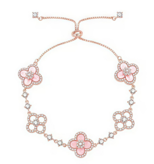 La Vie en Rose Ubax Van Cleef Bracelet - 18K Gold Plated