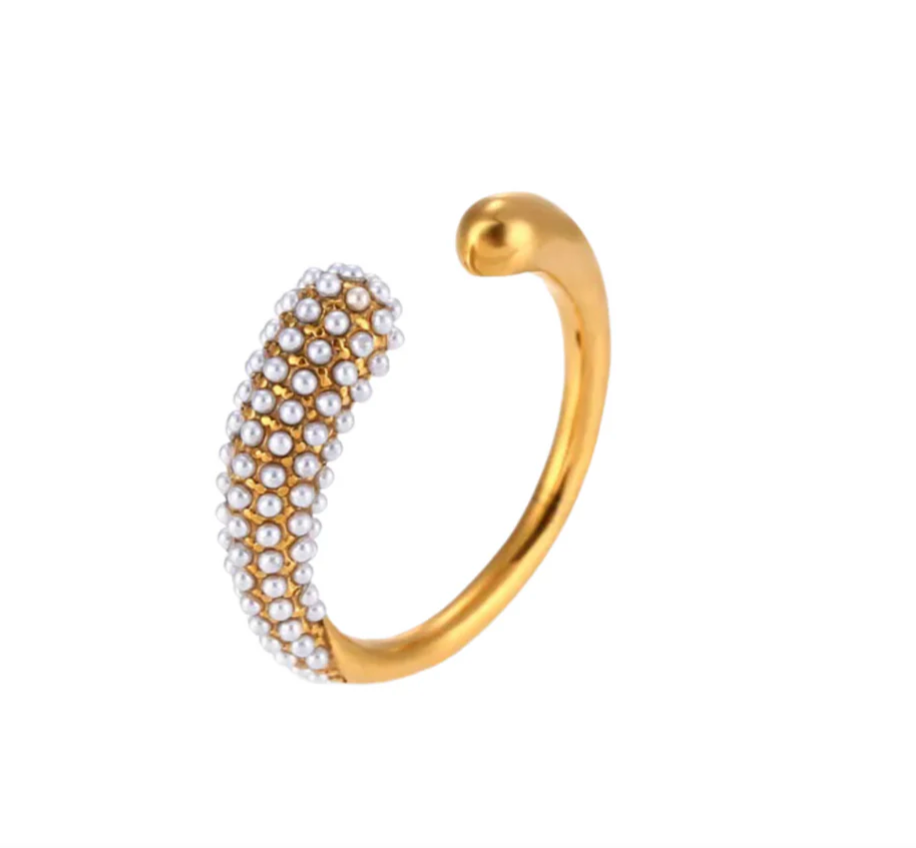 Sagal Set Pearls - 18K Gold Plated
