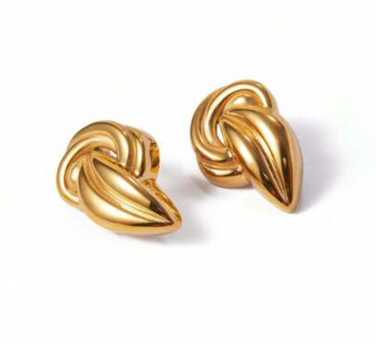 Ifrah Earrings - 18K Gold Plated