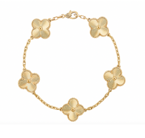 Gold Ubax Van Cleef Bracelet - 18K Gold Plated