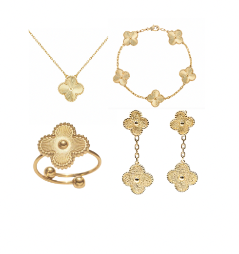 Gold Ubax Van Cleef Set 2.0  - 18K Gold Plated