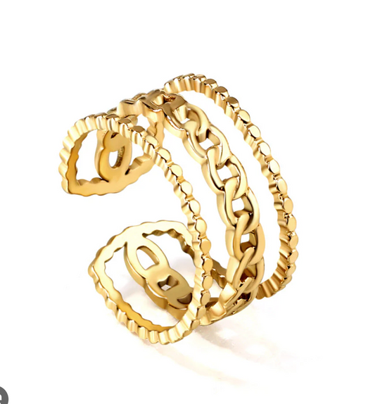 Haweeyo Ring - 18k Gold Plated