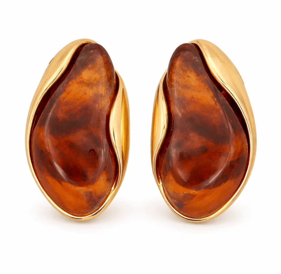 Yusra Earrings- 18k Gold Plated