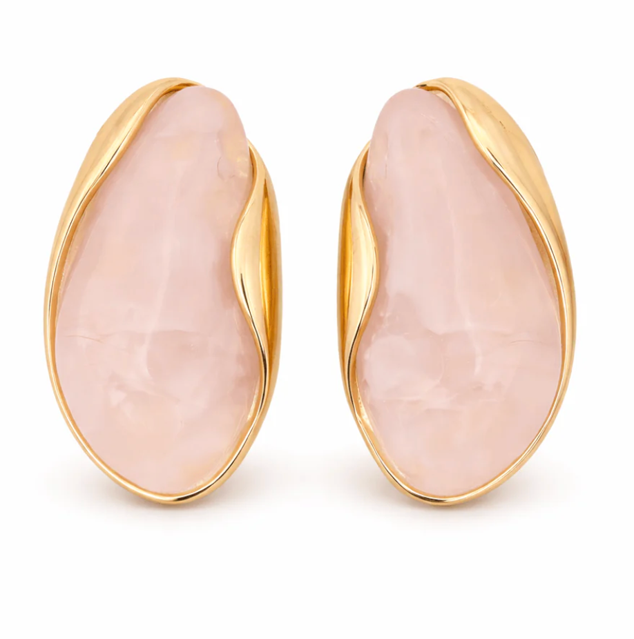 Yusra Earrings- 18k Gold Plated