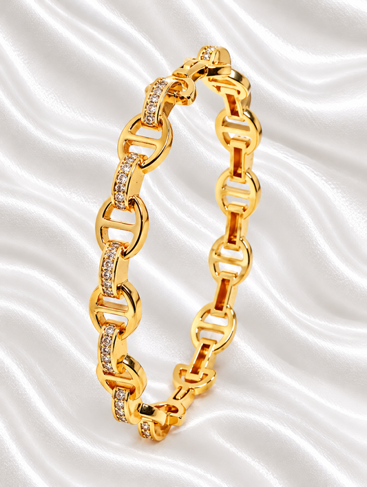 Habibo Bangle - 18K Gold Plated