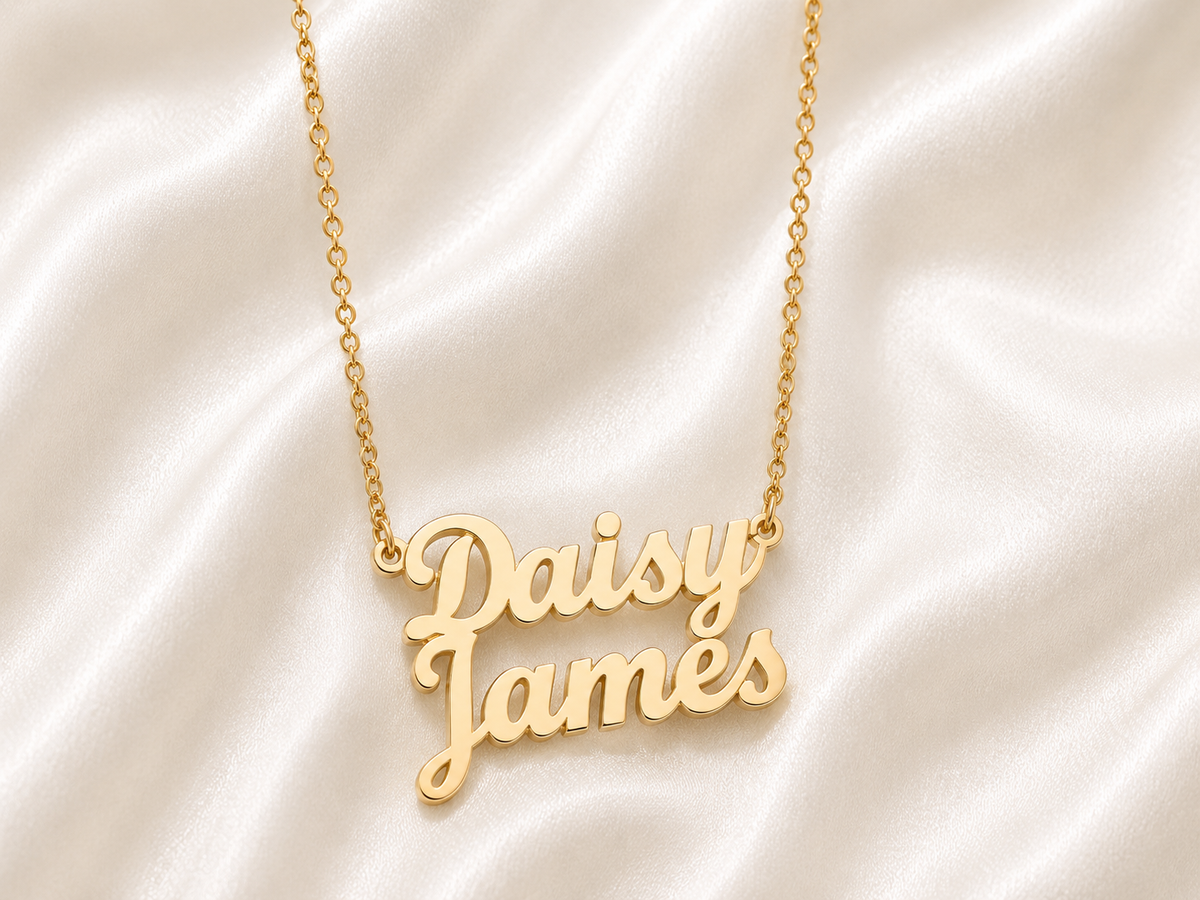 Classic Chain | 18k Gold plated Personalized Name Necklaces
