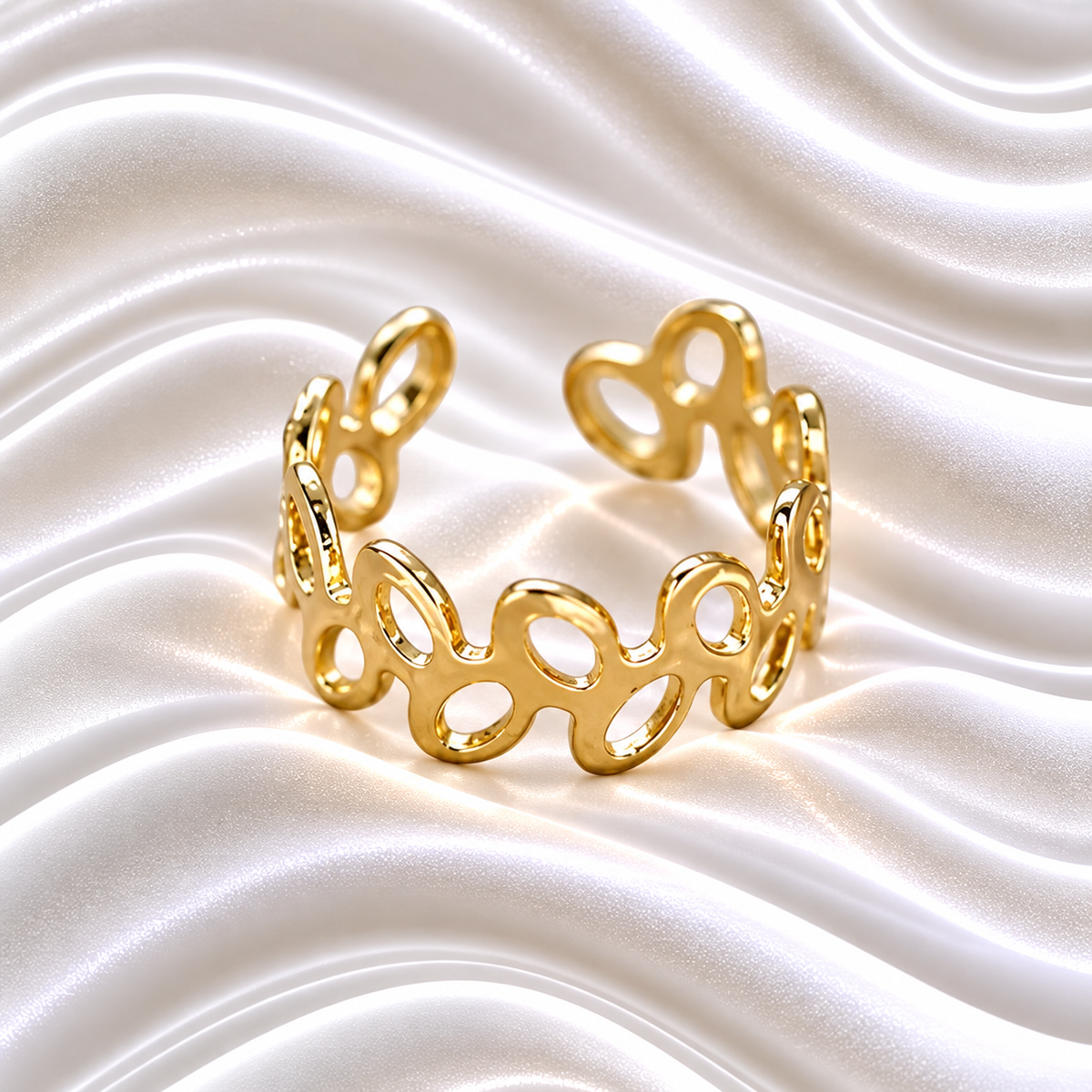 Ladan Ring - 18k Gold Plated